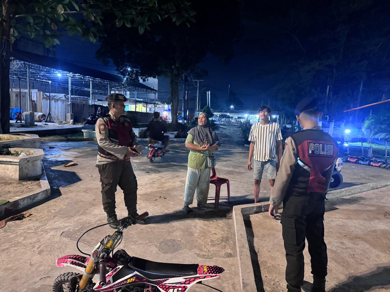 Sat Samapta Polres Batu Bara Tingkatkan Patroli Malam dan Himbauan Kamtibmas di Limapuluh