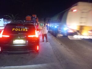 Polsek Lima Puluh Patroli Mobile Cegah Gangguan Kamtibmas