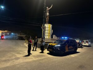 Patroli Malam Polsek Indrapura Cegah Balap Liar dan Kejahatan