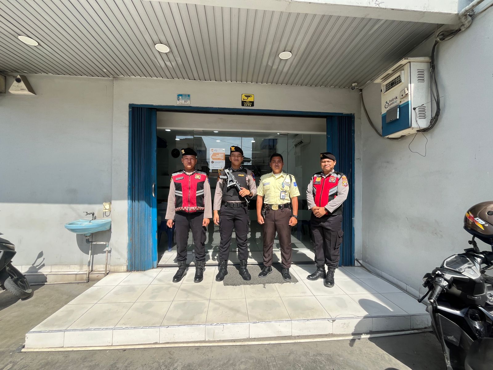 Patroli Presisi Polres Batu Bara Tingkatkan Keamanan Sekitar Perbankan Indrapura