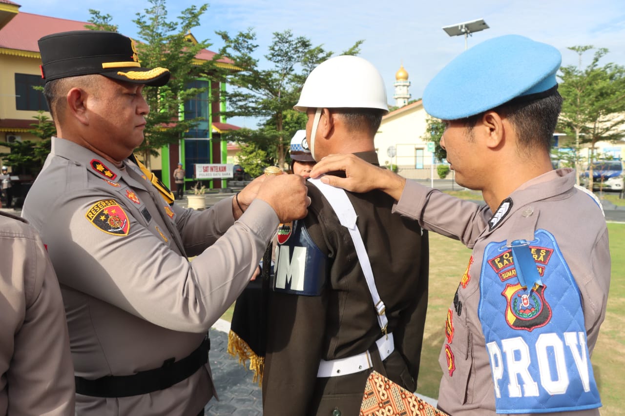 Polres Batu Bara Gelar Pasukan Operasi Patuh Toba 2025