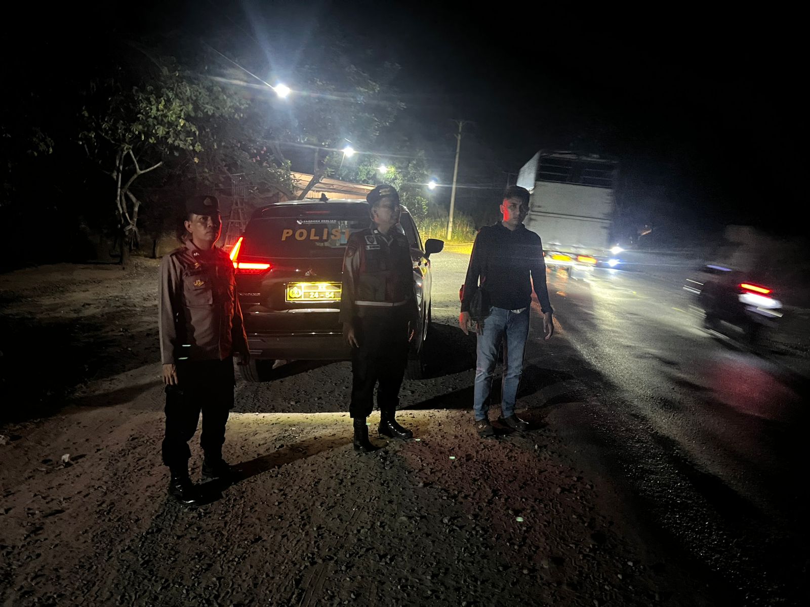 Polsek Lima Puluh Tingkatkan Patroli Malam Cegah Tawuran dan Kejahatan