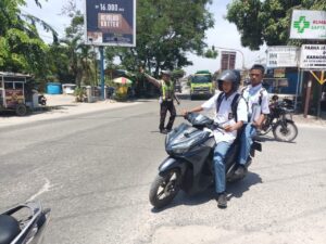 Satlantas Polres Batu Bara Kembali Atur Lalu Lintas di Titik Rawan Kemacetan dan Kecelakaan
