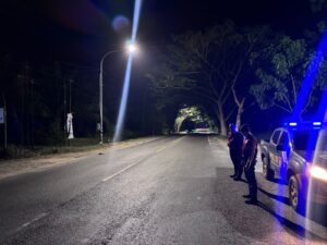 Patroli Kota Presisi Polres Batu Bara Jaga Keamanan Jalinsum Simpang Socfindo