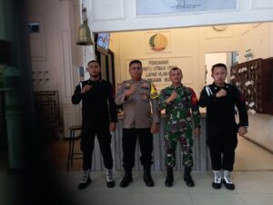 Polsek Labuhan Ruku Jaga Keamanan Lapas Klas IIA, Pastikan Situasi Kondusif