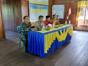 Kapolsek Medang Deras Berikan Himbauan Kamtibmas kepada Mahasiswa KKN UMN