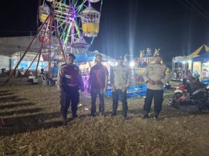 Patroli Malam Polsek Medang Deras Jaga Keamanan Pagurawan