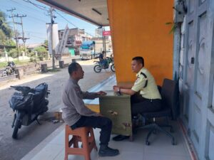 Sat Binmas Polres Batu Bara Tingkatkan Sinergitas dengan Satpam PT. BNI Lima Puluh