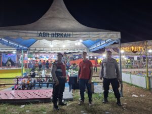 Patroli Malam Polsek Medang Deras Amankan Pagurawan dari Kejahatan