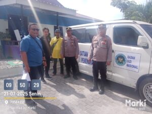 Wakapolsek Indrapura Dukung Program Makan Bergizi Gratis di Desa Tanjung Muda