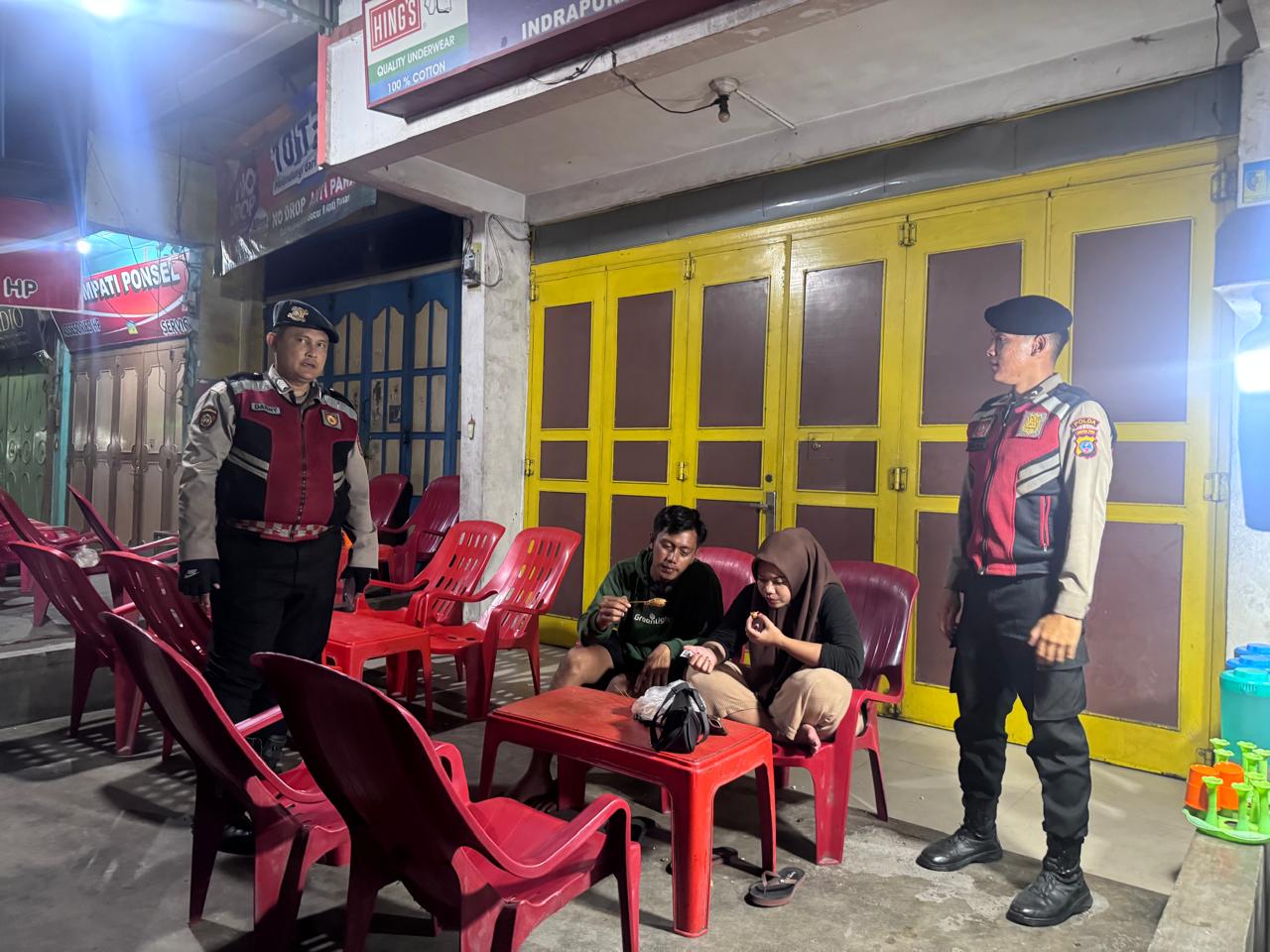 Sat Samapta Polres Batu Bara Lakukan Cooling System dan Himbauan Kamtibmas