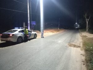 Patroli Blue Light Sat Lantas Polres Batu Bara Jaga Kamseltibcarlantas