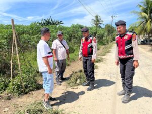 Sat Samapta Polres Batu Bara Tingkatkan Kamtibmas di Desa Mekar Baru