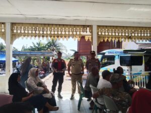 Polsek Indrapura Tingkatkan Keamanan dan Kamtibmas di Kantor Camat Air Putih