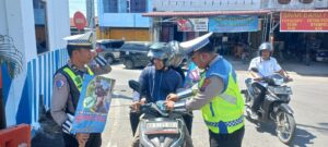 Operasi Patuh Toba 2025: Satlantas Polres Batu Bara Sosialisasikan Tertib Berlalu Lintas di Lima Puluh
