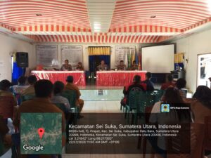 Polsek Indrapura Sosialisasi Bahaya Narkoba di Desa Tanjung Prapat, Batu Bara