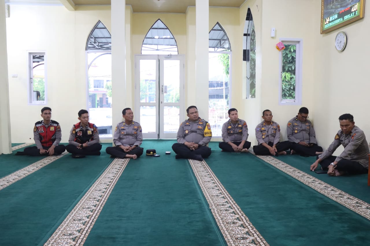 Polres Batu Bara Gelar Pembinaan Rohani dan Mental (Binrohtal)