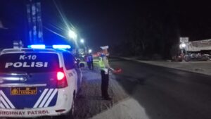 Satlantas Polres Batu Bara Tingkatkan Pengamanan Lintas Malam Hari