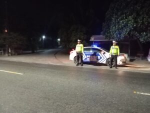 Sat Lantas Polres Batu Bara Jaga Kamseltibcarlantas dengan Patroli dan Pengaturan Lalu Lintas