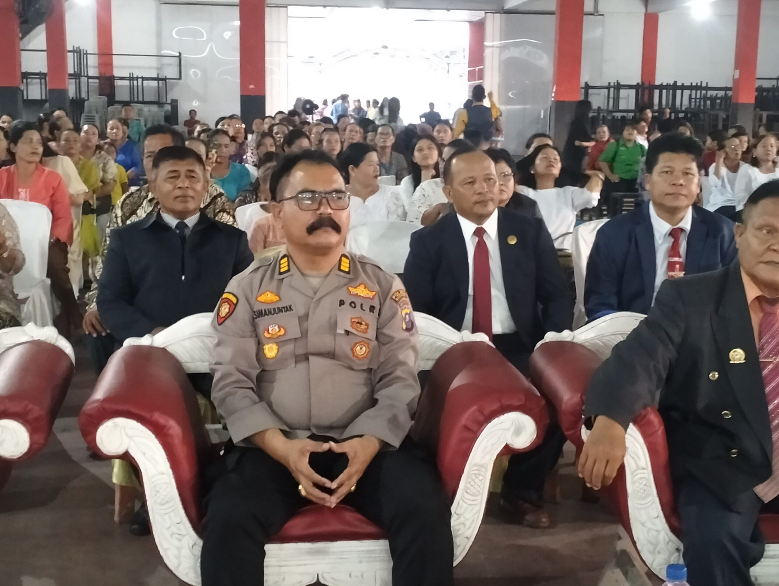 Polres Batu Bara Amankan Perayaan Hari Pentakosta PGPI Kabupaten Batu Bara