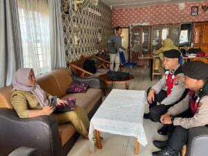 Patroli dan Sambang Sat Sabhara Polres Batu Bara di Desa Mangke Baru dan Desa Guntung Ciptakan Rasa Aman