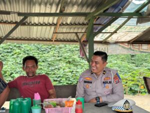 Satlantas Polres Batu Bara Sosialisasikan Tertib Berlalu Lintas di Jalinsum Medan-Kisaran