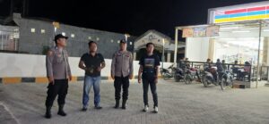 Patroli Malam Polsek Medang Deras Antisipasi Kejahatan dan Gangguan Kamtibmas