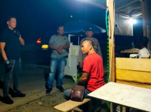 Patroli Malam Polsek Indrapura Cegah Gangguan Kamtibmas di Batu Bara