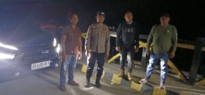 Patroli Malam Polsek Medang Deras Antisipasi Kejahatan