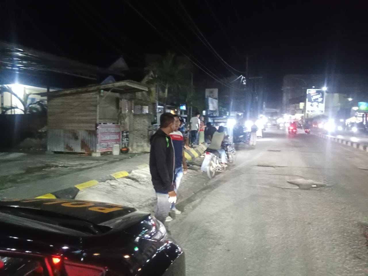 Patroli Polsek Labuhan Ruku Jaga Kamtibmas di Wilayah Hukumnya