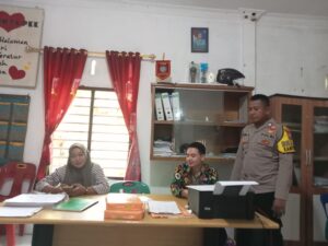 Bhabinkamtibmas Polsek Labuhan Ruku Sosialisasikan Pencegahan Kejahatan Jalanan di Desa Sei Mentaram