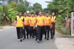 Polres Batu Bara Gelar Olahraga Sehat dan Bugar