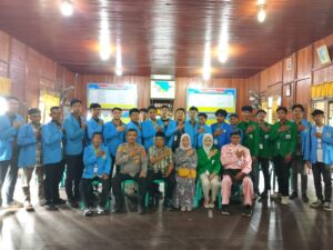 Kapolsek Medang Deras Sosialisasikan Harkamtibmas dan Antisipasi Kejahatan Jalanan kepada Mahasiswa