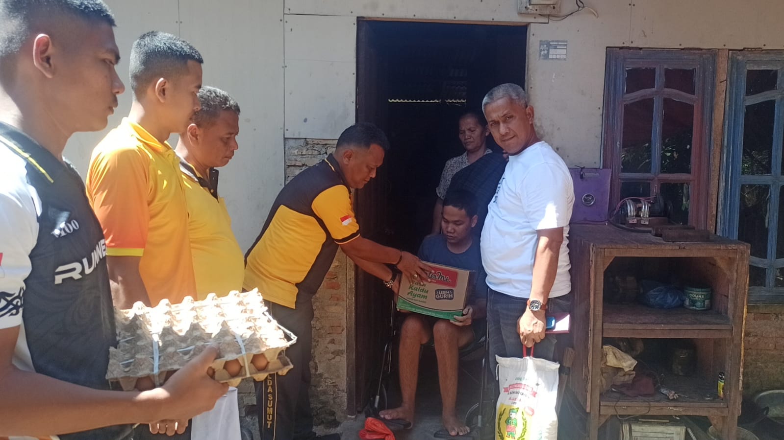 Kapolres Batu Bara Tebar Kebaikan Lewat Program Minggu Kasih di Labuhan Ruku