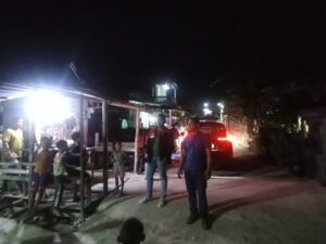 Patroli Mobile Polsek Labuhan Ruku Jaga Keamanan Tanjung Tiram