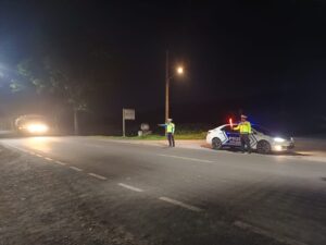 Satlantas Polres Batu Bara Jaga Kamseltibcarlantas di Jalinsum