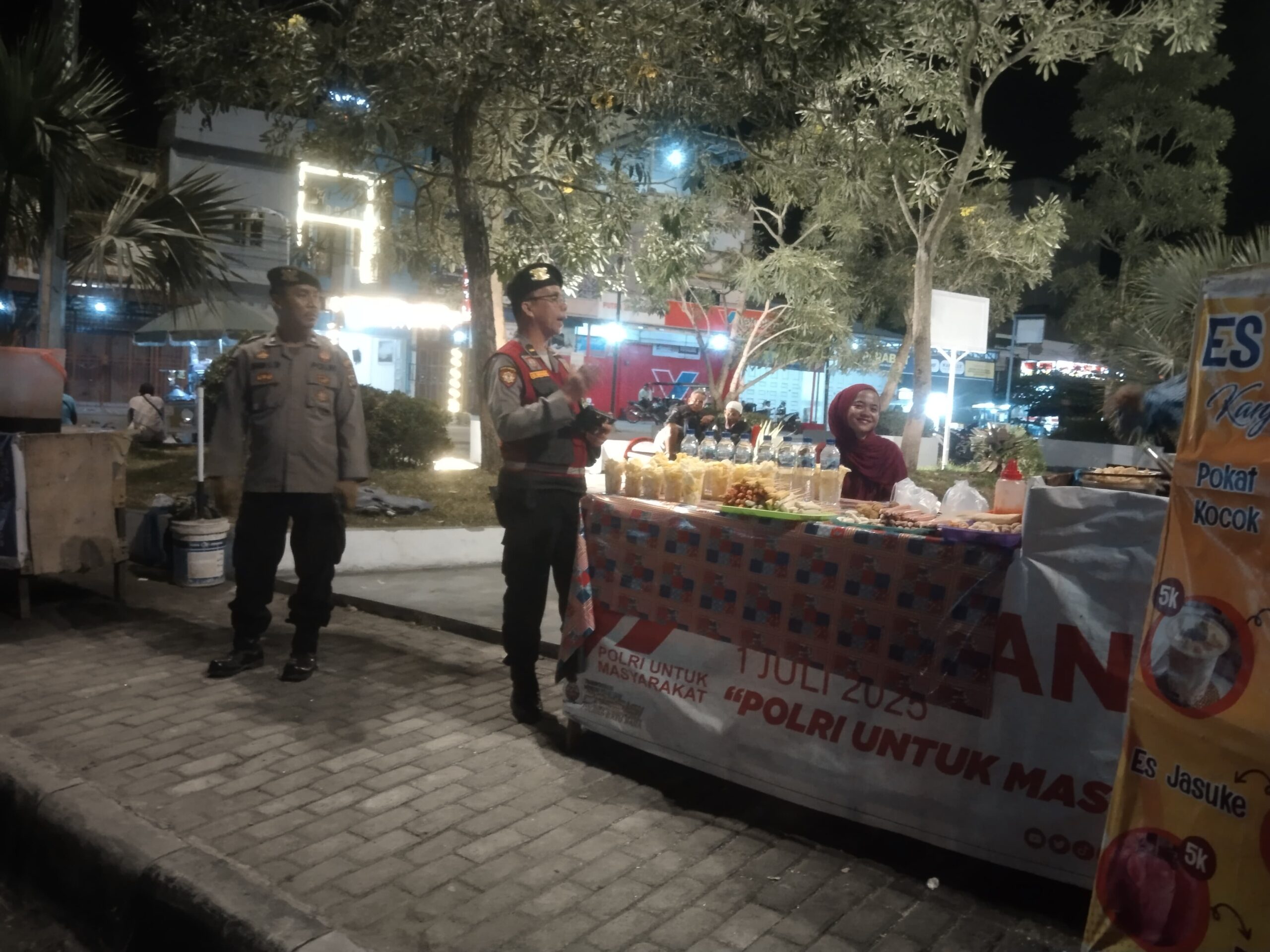 Polsek Indrapura Gencarkan Patroli Malam, Antisipasi Kejahatan dan Jaga Kamtibmas