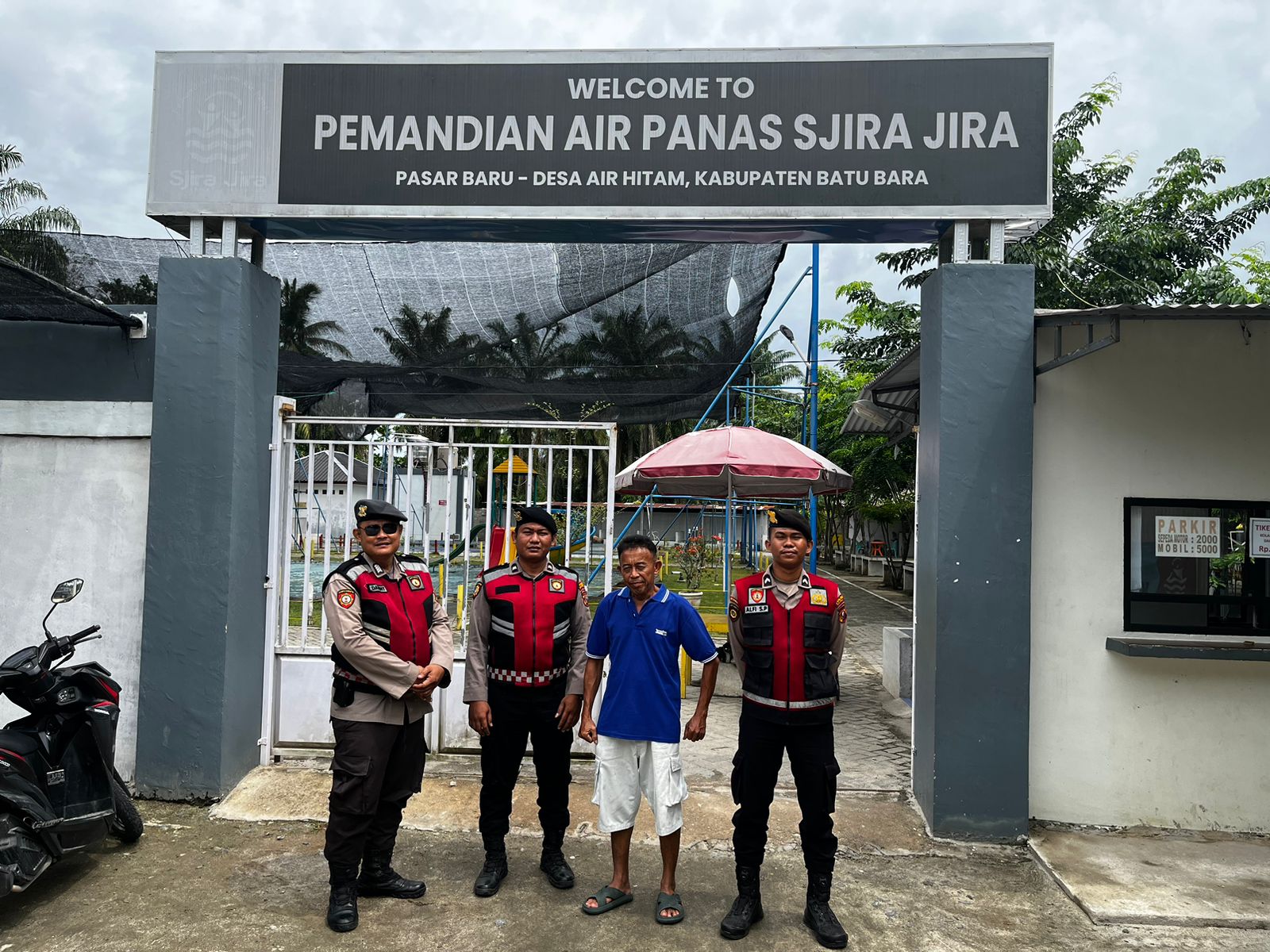 Sat Samapta Polres Batu Bara Amankan Objek Wisata