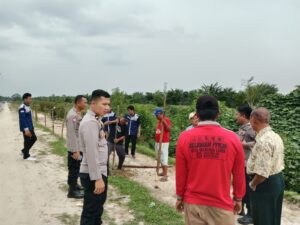 Sat Binmas Polres Batu Bara Aktif Sambang dan Sosialisasi Kamtibmas di Desa Mangkai Baru