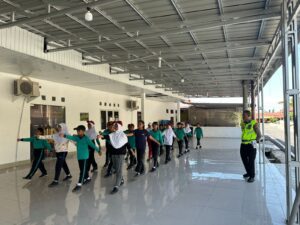 Satlantas Polres Batu Bara Latih Polisi Cilik, Bentuk Generasi Tertib Lalu Lintas