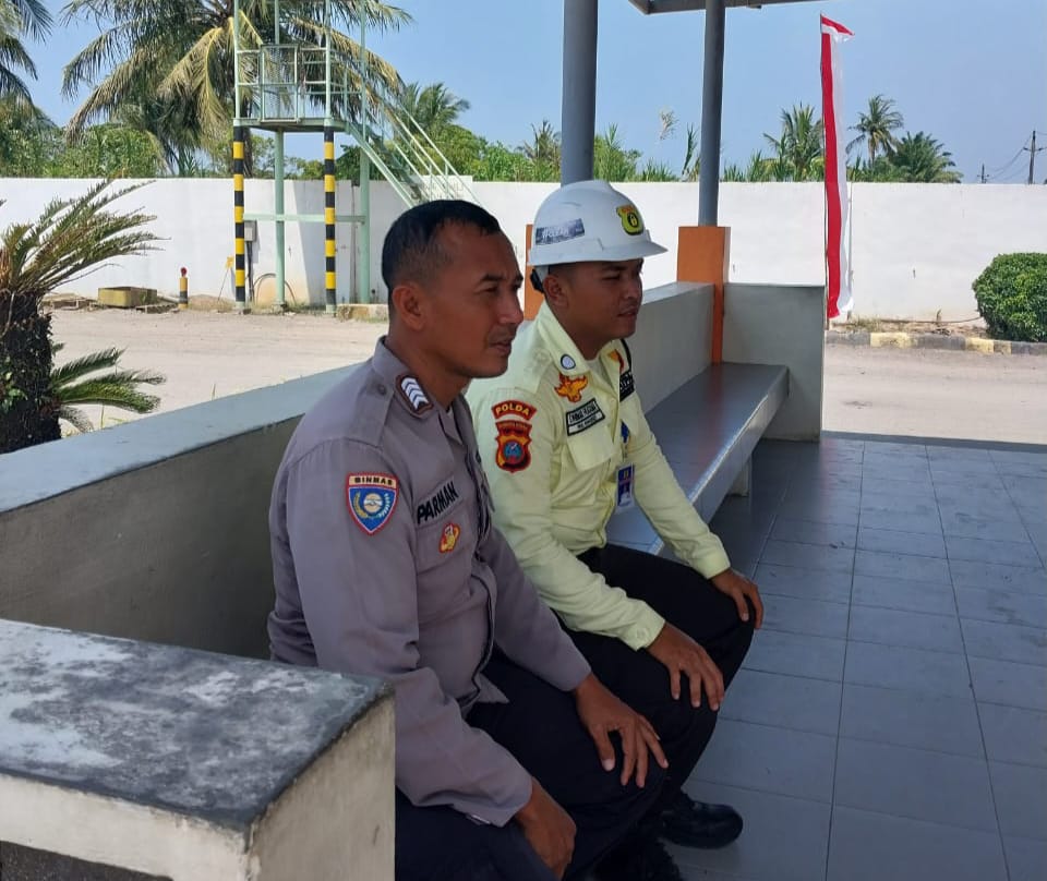 Satbinmas Polres Batu Bara Sambangi Satpam PT. S4, Tingkatkan Sinergi Jaga Keamanan