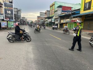 Satlantas Polres Batu Bara Atur Lalu Lintas Pagi di Berbagai Titik Rawan, Tekan Pelanggaran dan Kecelakaan