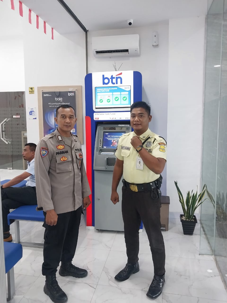 Satbinmas Polres Batu Bara Bina Satpam Bank BTN Kuala Tanjung, Tingkatkan Keamanan dan Pelayanan