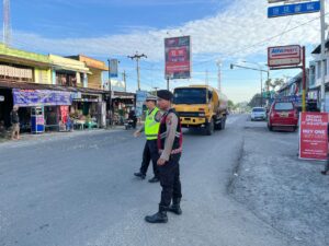 Sat Samapta Polres Batu Bara Tingkatkan Kehadiran Polisi di Pagi Hari Melalui Strong Point, Masyarakat Rasakan Dampak Positif