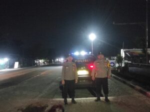 Polsek Lima Puluh Gencar Patroli Mobile, Cegah Gangguan Kamtibmas dan Balap Liar