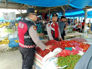 Sat Samapta Polres Batu Bara Intensifkan Cooling System dan Patroli, Jaga Kamtibmas di Pasar Tradisional
