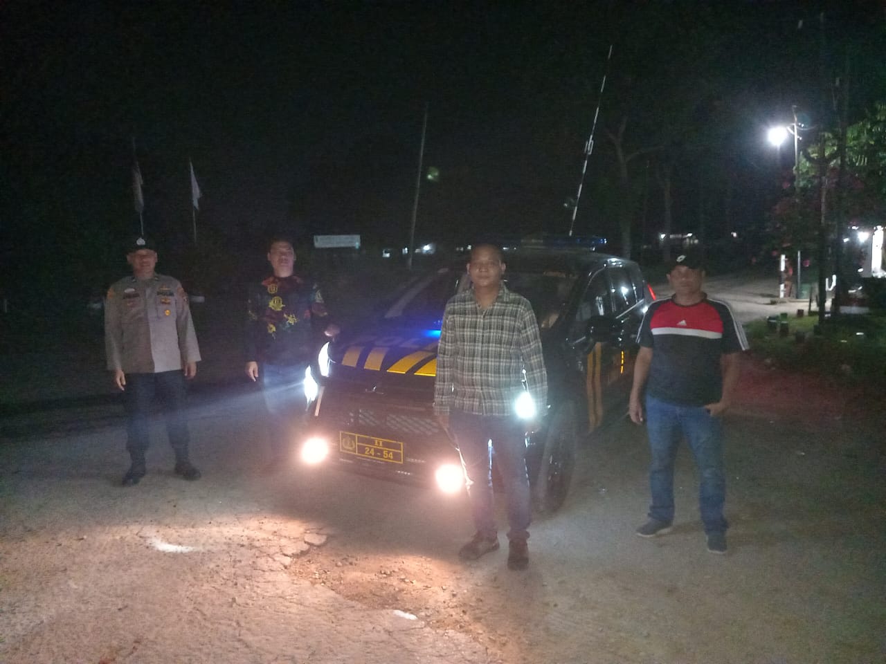 Polsek Lima Puluh Gencar Patroli Mobile, Antisipasi Tawuran dan Geng Motor