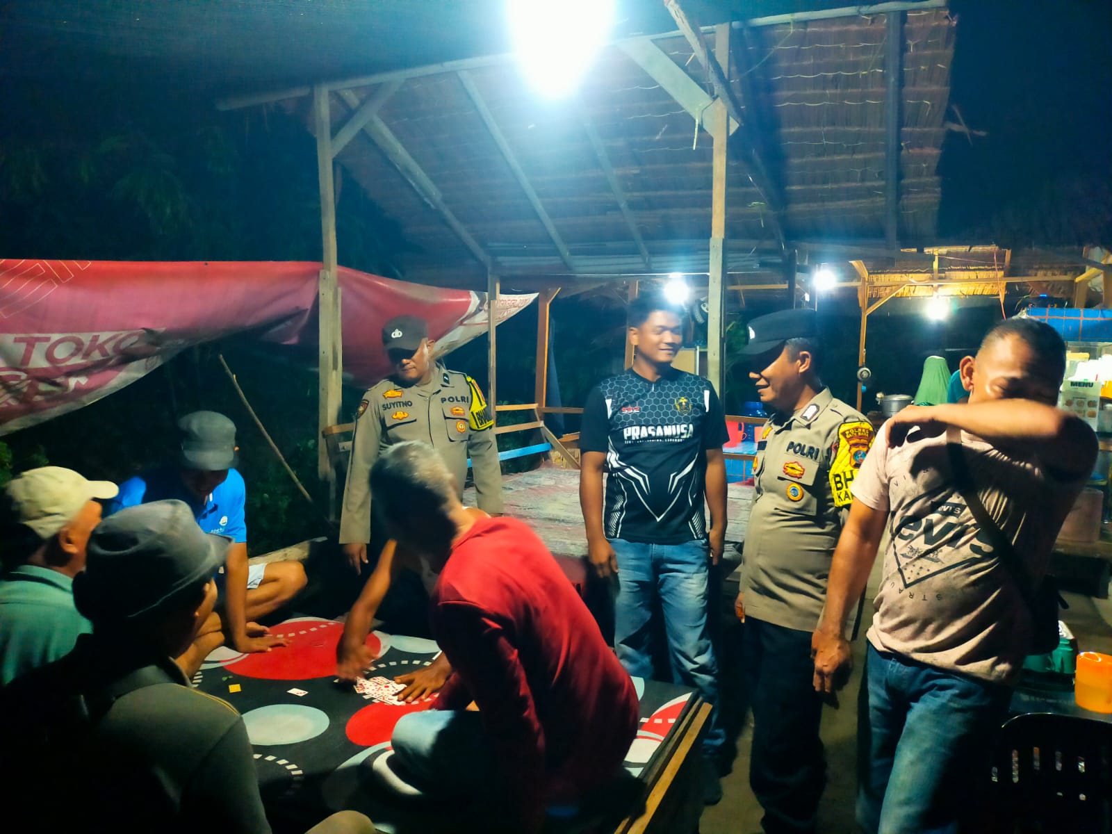 Polsek Indrapura Tingkatkan Patroli Malam, Cegah Balap Liar dan Tindak Kriminal