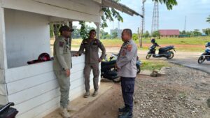 Satbinmas Polres Batu Bara Lakukan Sambang dan Cooling System ke Satpol PP Kec. Lima Puluh
