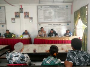 Polsek Medang Deras Aktif Jaga Kamtibmas, Sasar Warga Pagurawan dengan Sambang dan Cooling System